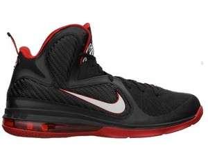 Nike Lebron 9 Black/White Sport Red Mens Basketball Shoes 469764 003 
