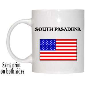    US Flag   South Pasadena, California (CA) Mug 