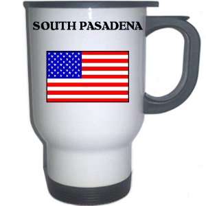  US Flag   South Pasadena, California (CA) White Stainless 