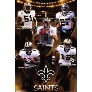  Saints   Team 11 Poster (22.00 x 34.00)