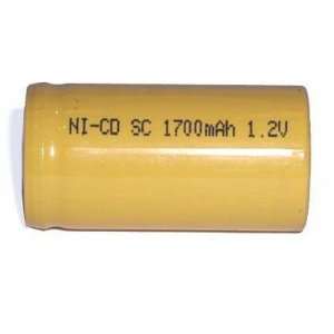  15 pcs Sub C 1700 mAh NiCd Batteries Electronics