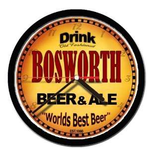  BOSWORTH beer and ale cerveza wall clock 