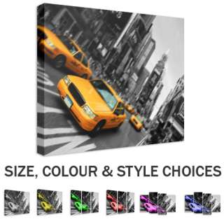 Yellow Taxis In Nyc   SIZE & COLOUR CHOICES   r1434  