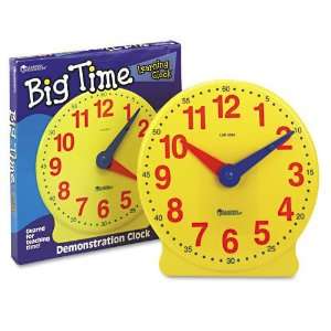 Learning Resources   Big Time Learning Clocks 12 Hour Demonstration 