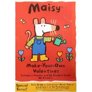  MAISY Make Your Own Valentines 1 Teacher & 34 Student 
