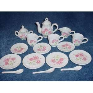  Porcelain Toy Tea Set 