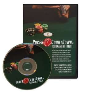 New Trademark Poker Countdown Tournament Timer DVD Basic 