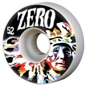  Zero Last Frontier Wheel, White, 52 mm