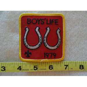  Boys Life 1979 Boy Scouts Patch 