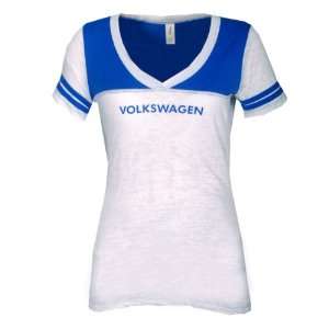  Genuine Volkswagen Ladies Burnout Vintage Jersey   Size 