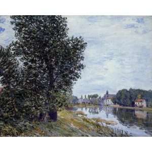   Alfred Sisley   32 x 26 inches   At Moret sur Loing