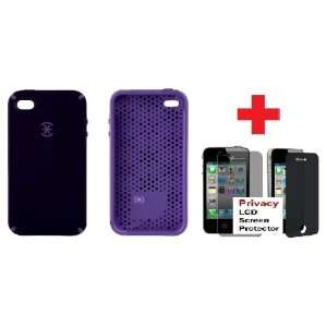  Iphone 4 Case (Black / Purple) (For AT&T Only)   New in Retail Box 