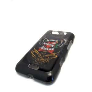 LG Connect 4G MS840 True Till Death Wing Tattoo Gloss Smooth Hard Case 