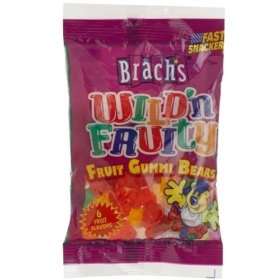  New   Brachs Wild N Fruity Gummi Bears Case Pack 24 by Brachs 
