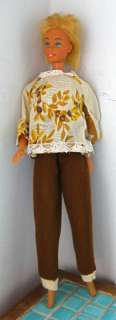 Vintage 1966 Malibu Barbie doll tan lines clothes  