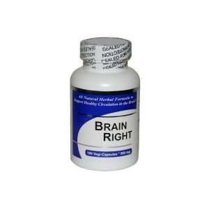  Brain Right (100 Capsules)   2 Bottles Concentrated Herbal 