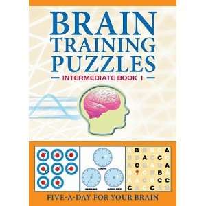 Brain Training Puzzles Intermediate Book 1 [BRAIN TRAINING PUZZLES 