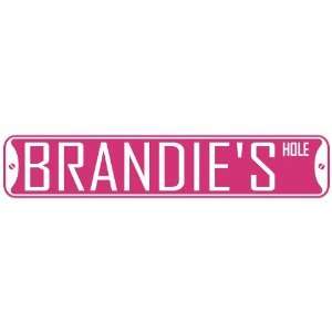   BRANDIE HOLE  STREET SIGN