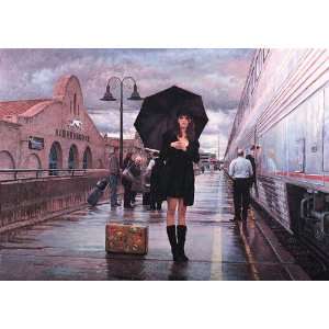    Steve Hanks   There are Places to Go Canvas Giclee