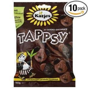 Katjes Tapsy Choco Pandas, 5.6 Ounce (Pack of 10)  Grocery 