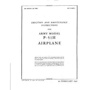   Aviation P 51 H Aircraft Maintenance Manual Sicuro Publishing Books