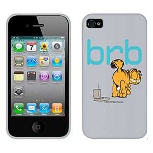  Garfield BRB on AT&T iPhone 4 Case by Coveroo  Players 