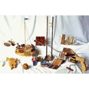  Early American Toys Plan (Woodworking Plan)