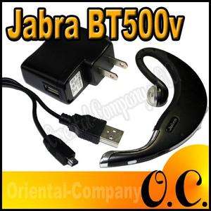 Jabra BT500v BT 500v Wireless Bluetooth Black Headset  
