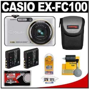  Casio Exilim EX FC100 9.1MP 5x Zoom High Speed Digital Camera 