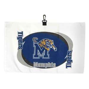  Memphis Tigers NCAA Printed Hemmed Towel Sports 