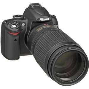  Nikon D5000 Digital SLR Camera with 70 300mm VR f/4 5.6G 