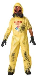 Hazmat Hazard Poison Waste Designer Costume Child Sm 6  