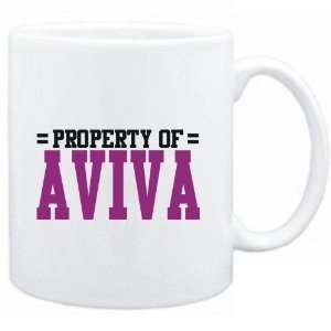    Mug White  Property of Aviva  Female Names