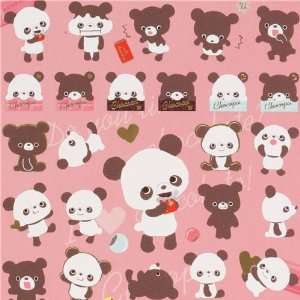  cute chocolate panda bears sticker by San X Toys & Games