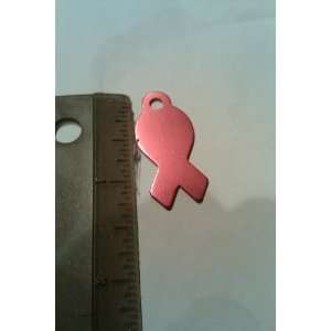 com Breast Cancer Ribbon Pink Ribbon Survivor Tag ID Tag Dog Tag Cat 