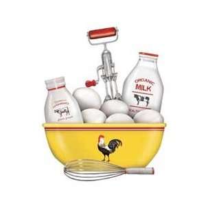  Mary Lake Thompson Ltd. Yellow Bowl Chicken Flour Sack 