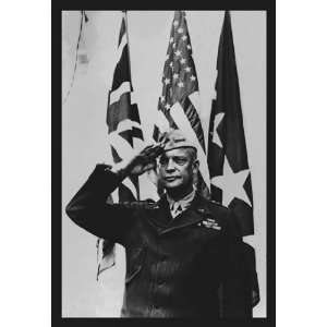  Saluting Eisenhower 20x30 Poster Paper