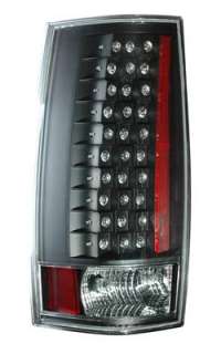 Anzo Gen IV LED Taillights Clear W/ Red Inserts Black 2007 2012 