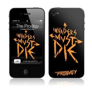    TPRD10133 iPhone 4  The Prodigy  Invaders Must Die Skin Electronics