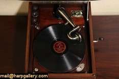 Victor Victrola Tabletop Phonograph Record Player  