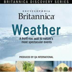  Britannica Discovery Series Middle School   Weather CD ROM 