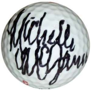  Michelle McGann Autographed Golf Ball 