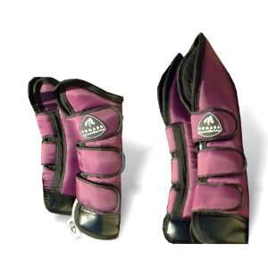  TOMARA equestrian Set 4 Shipping Boots  Burgundy  Large 