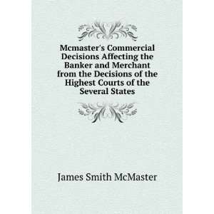   Courts of the Several States James Smith McMaster  Books