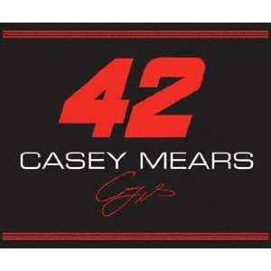  Casey Mears 60x50 Team Blanket # 42