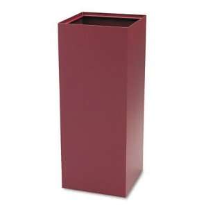  Recycling System Container, Steel, 42 Gallon, Brown 