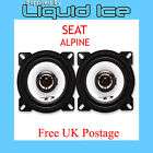 ALPINE SXE 1025S Seat 4 (10cm) 180w Coaxial 2 Way Car Door Speakers 