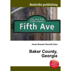  Baker County, Georgia Ronald Cohn Jesse Russell Books