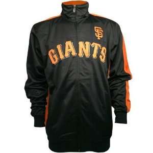  San Francisco Giants Pro Track Jacket (Black) Sports 