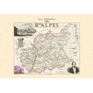  Bses Alpes 12x18 Giclee on canvas